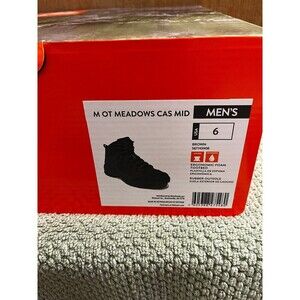 OZARK TRAIL Men’s Meadows Waterproof Hiking Boots - Round Toe - Brown - Size 6